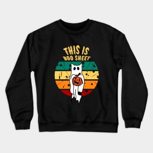 This Is Boo Sheet cat Crewneck Sweatshirt